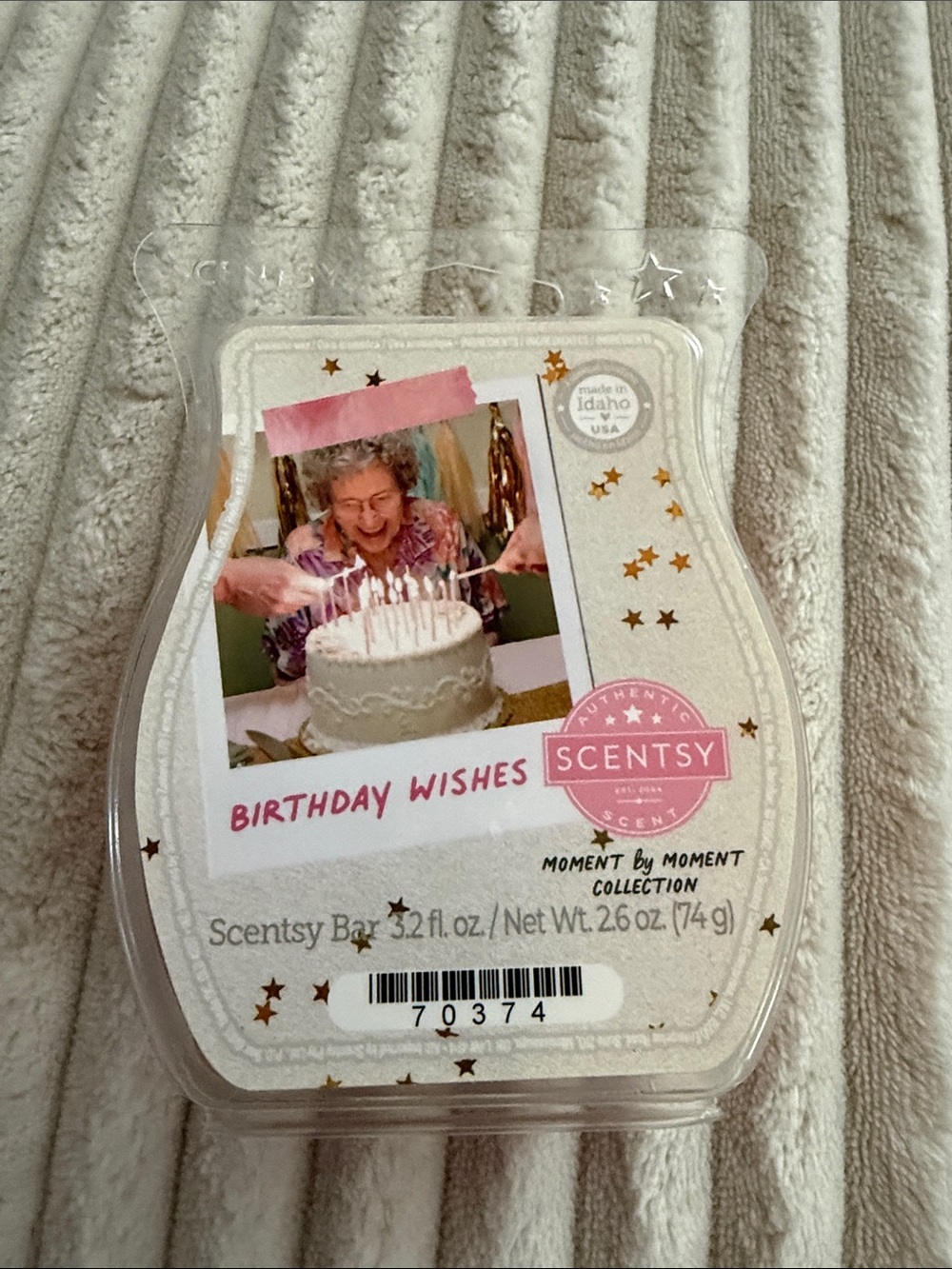 Scentsy Birthday Wishes Wax Bar